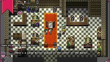 witch's first blowjob job in hentai game 😈