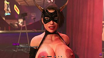 Horny stepmom caught fucking stepson in public threesome. Emotional hentai adventure in Santa County.