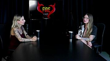 beautiful blonde naty varga turns hot sex videos after modeling with sheer red lingerie