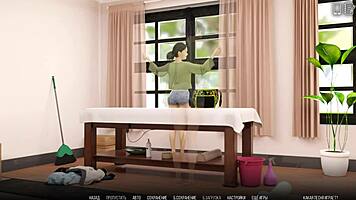 friend at university gives blowjob in anime game part 20