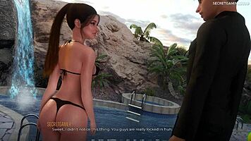 Stepsis masturbates with huge dildo and dreams of big thick cock