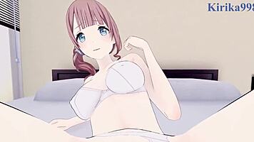 KIRITANI HARUKA AND MOCHIZUKI HONAMI IN INTENSE POV SEX!