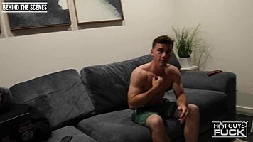 An all-American college jock explores tight Latina pussy with the gang.