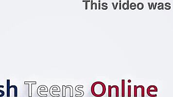 Candice Banks gets messy in cumshot compilation with young uniform vibe