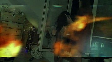 hot halloween party with teen girls flashing thongs, panties, and naked bodies