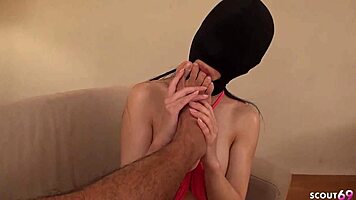 Masked Japanese Slavegirl Begs for Deep Creampie in Uncensored JAV Porn