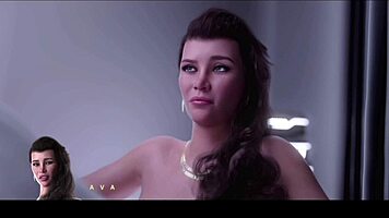 Craving Stepmom’s Mouth On Stepson’s Big Cock In 3D Hentai Animation.