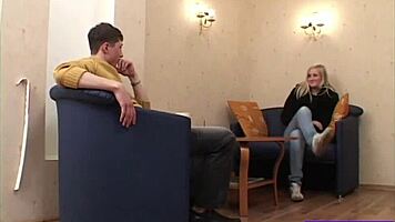 Stan And Kamilla Share First Time College Homemade Fuck With Natural Tits