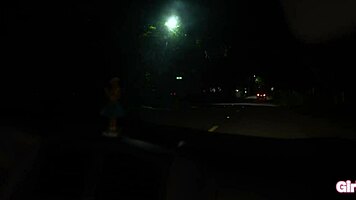 Man, this hitchhiking slut just thanked my fat cock with a wild ride and facial!