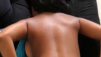 Bruna Black and Max Maranhão engage in intense interracial quickie