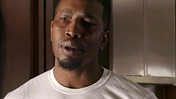 Inked teen 18+ gets interracially fucked until messy cumshot