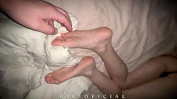 Young Sister Enjoys Tickling Game