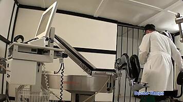 Dr. tampa locks up petite alexa chang backstage in florida, making her scream