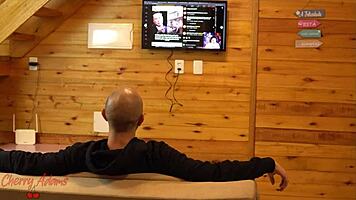 Brunette Latina Squirts and Gets Facial While Riding Hard in Homemade