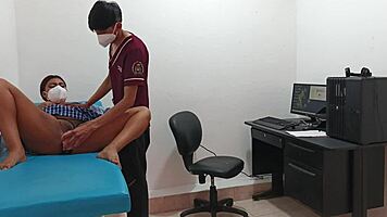 Horny 18-Year-Old Teen 18+ager Gets Pussy Pounded by Perverted Doctor