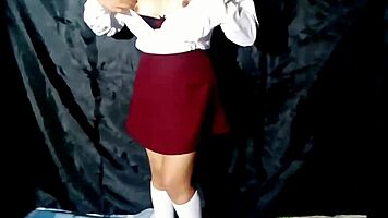 Morra Alumna Mexicana Sends Hot Masturbation Video!