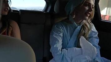 Heyy, picked up this cute Amish girl for a wild foursome! 😜