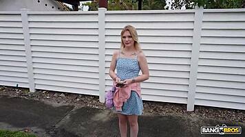 bangbros - candy lane savors every second on the bang bus with a messy facial