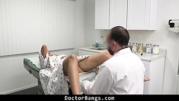 Madi Collins seeks help for sex drive from doctor with big cock