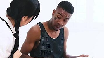 Asian Teen 18+ Deepthroats Massive Bbc In Stunning High Definition.