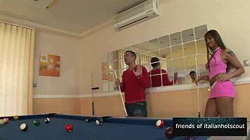 why do those men enjoy double penetrating that wonderful brunette like pigs?