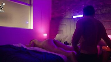 Andy Stone fucks petite 18+ masseuse hard after big tits massage