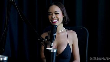 Best Moments of Alice Vasconcelos in Papo Prive with Raphaela Savanah Part 1