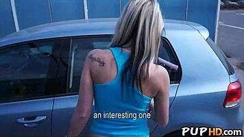 I spied on this hot teen getting fuckd in public, tracy anderson style.