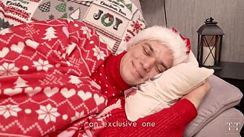 This Asian Slut Will Never Forget This Christmas Fuck