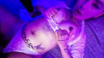 i fucked a lucky guy for the first time and got my mouth filld with cum