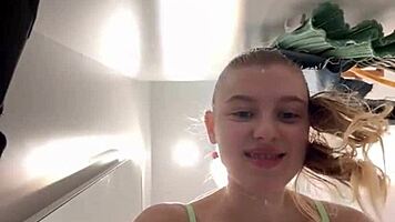 Picking up an 18-year-old stranger on the street who agrees to rough fuck for money with blowjob and cowgirl