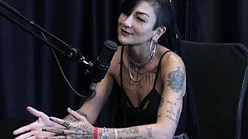 Teen prefers dominating in gang bang video