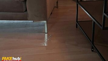 I seen the alien event where the young guy slided his hard cock deep inside the fit blondes wet pussy