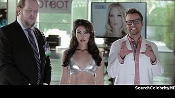 Chasty Ballesteros blows big tits milf in hot sex scene