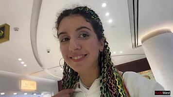 미친 틴 18+가 공공 블로잡해