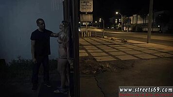 teen girl gets tied up for her first outdoor hardcore fuck