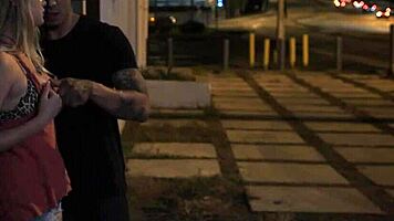 teen girl gets tied up for her first outdoor hardcore fuck