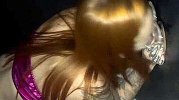 Me and Redhead Friend Suck at Glory Hole Swing Club