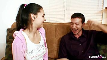 I got tricked, my big saggy tits virgin body deflowered by teacher... oops