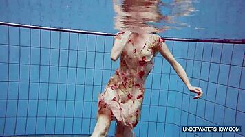 Wow! Martina the Hot Croatian Continues Her Steamy Bikini Show by the Pool