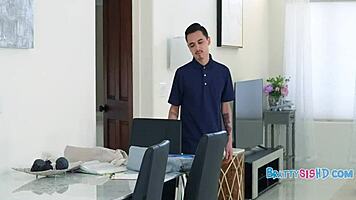 Ready, Set, Spank Step Sis and Fuck Her Pussy