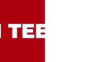 Hot Lesbian Teens 18+ Use Dildo for Homemade Natural Tit Play