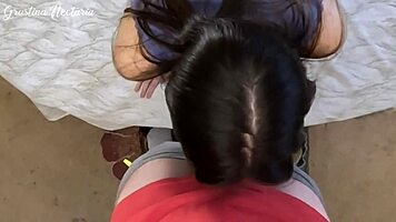 i just wanted to change a light bulb, but she jumped to suck me off.