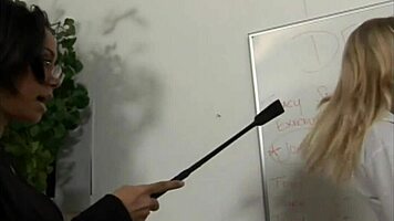 allison pierce and jazmine cashmere enjoy interracial domination punishment