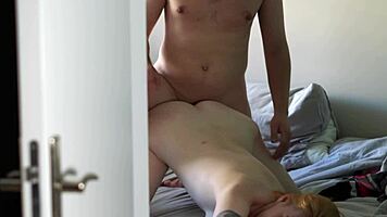 Hot Couple's Rough Quickie In Airbnb Captured On Pov