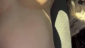 busty petite hooker fucked in public begs for facial