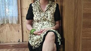 stepdad seduces oiled teen stepdaughter with massage leading to sex