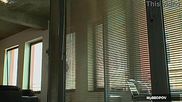 candy alexa shoves glass dildos in her ass 😈