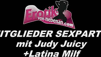 deutsche amateur creampie gruppsex party mit sperma ladungen is wild with swingers and milfs