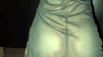 Amateur anal fisting and deepthroat choking lead to dripping creampie in tight asshole!